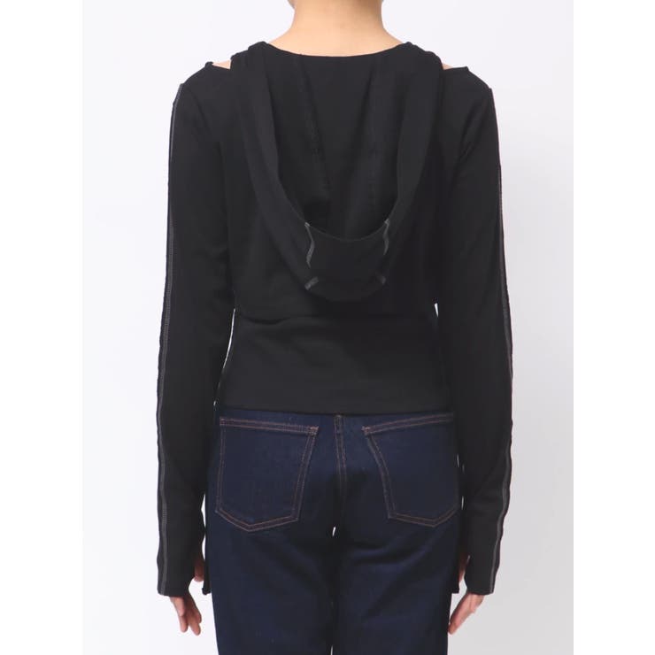 フーディレイヤードトップス | MURUA | 詳細画像47 