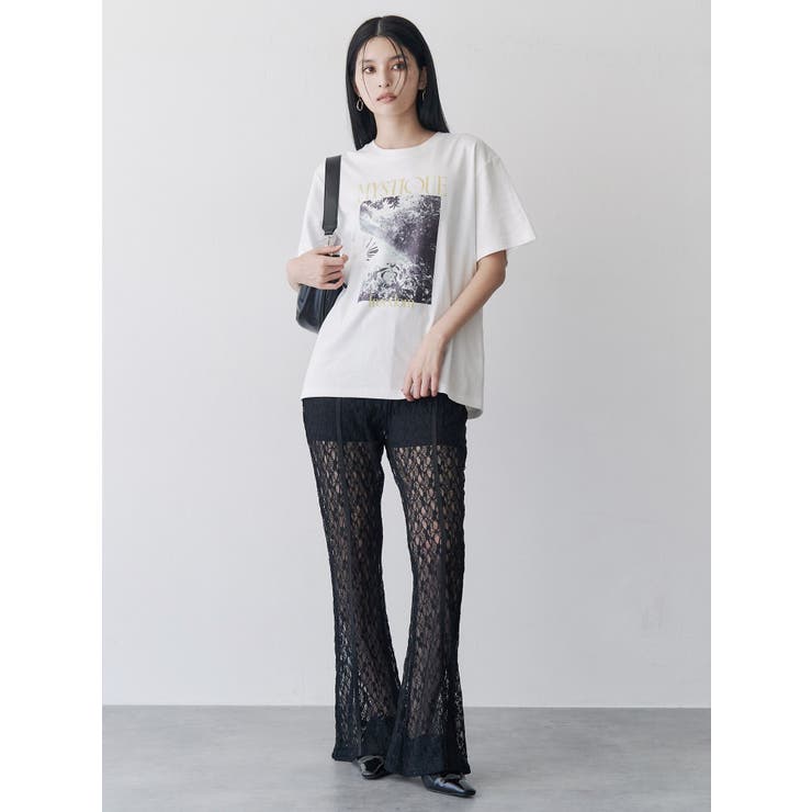 グラフィックオーバーTシャツ | MURUA | 詳細画像10 