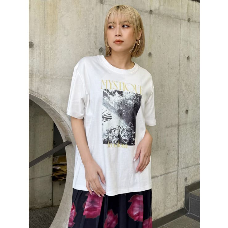 グラフィックオーバーTシャツ | MURUA | 詳細画像18 