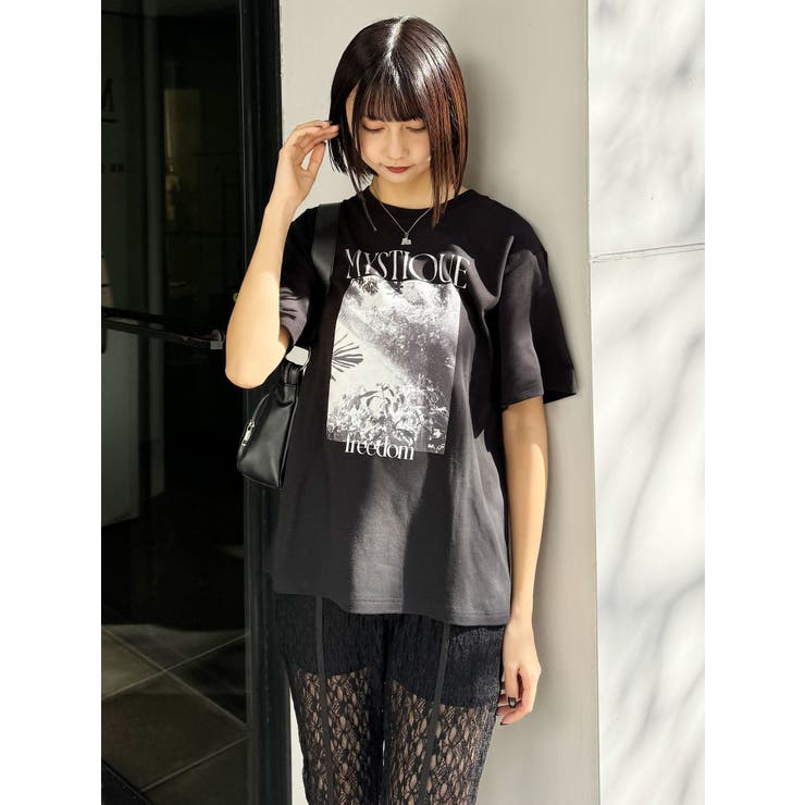 グラフィックオーバーTシャツ | MURUA | 詳細画像2 