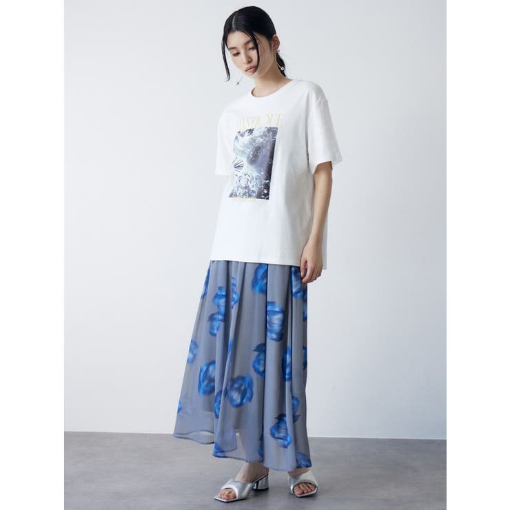 グラフィックオーバーTシャツ | MURUA | 詳細画像6 