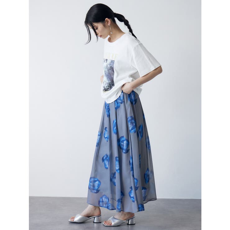 グラフィックオーバーTシャツ | MURUA | 詳細画像7 