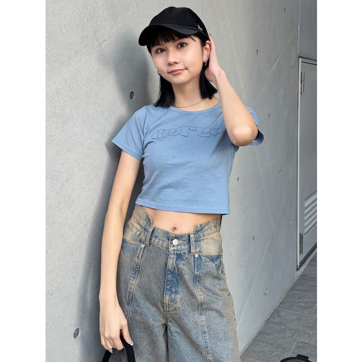 パッチステッチクロップドT | MURUA | 詳細画像15 