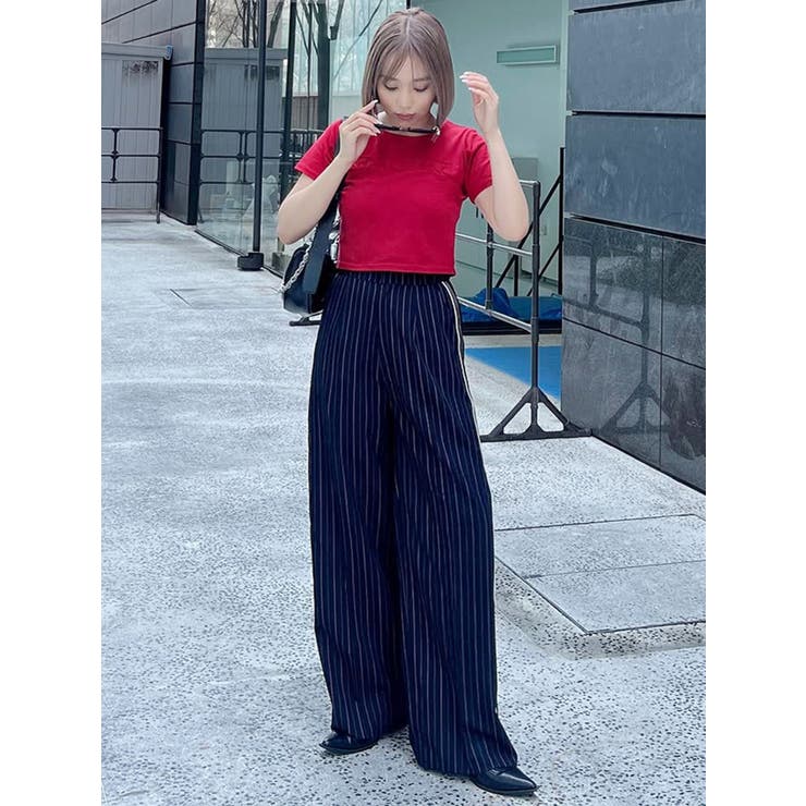 パッチステッチクロップドT | MURUA | 詳細画像29 