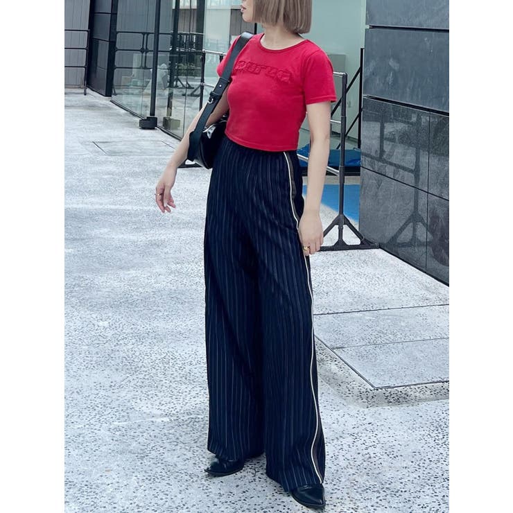 パッチステッチクロップドT | MURUA | 詳細画像30 