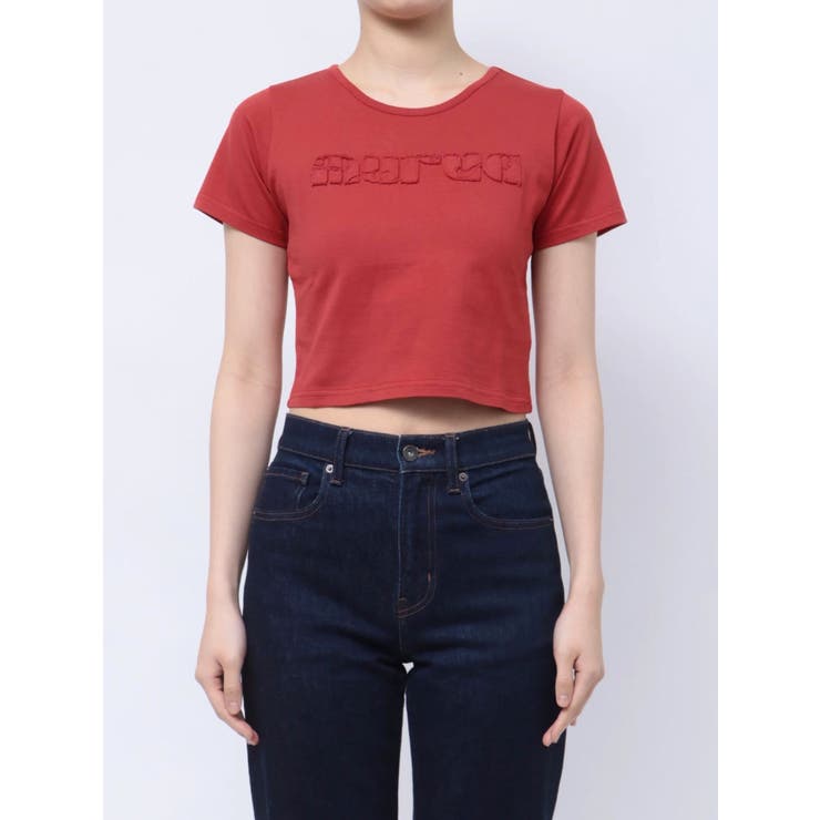 パッチステッチクロップドT | MURUA | 詳細画像34 