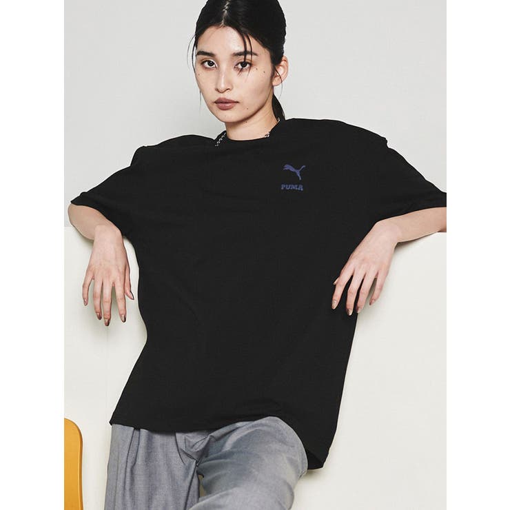 ブラック | PUMA MURUA CAT MESSAGE TEE | MURUA