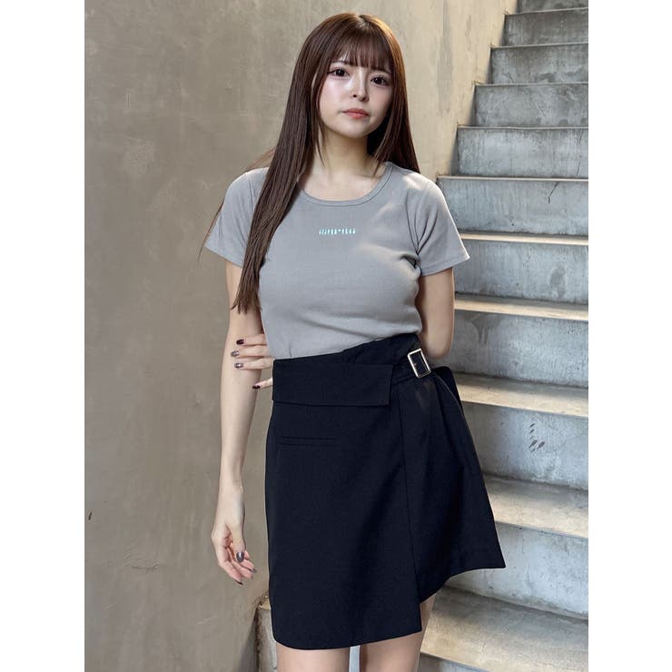 テレコロゴクロップドT | MURUA | 詳細画像25 