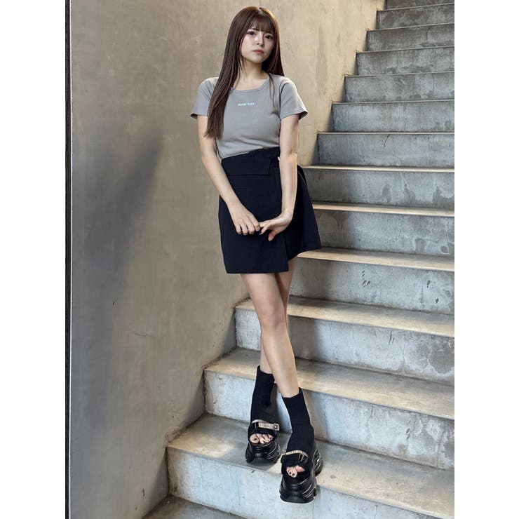 テレコロゴクロップドT | MURUA | 詳細画像27 