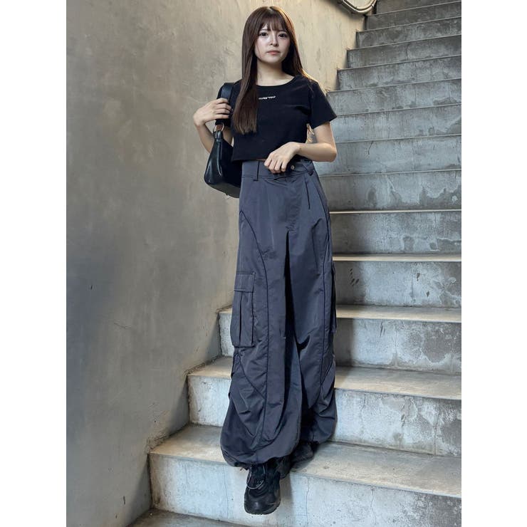 テレコロゴクロップドT | MURUA | 詳細画像31 