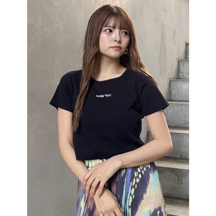 テレコロゴクロップドT | MURUA | 詳細画像36 