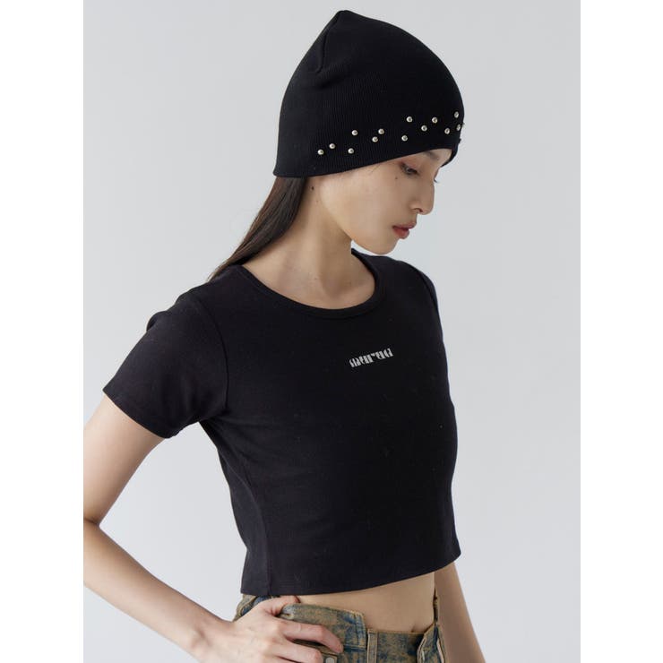 テレコロゴクロップドT | MURUA | 詳細画像7 