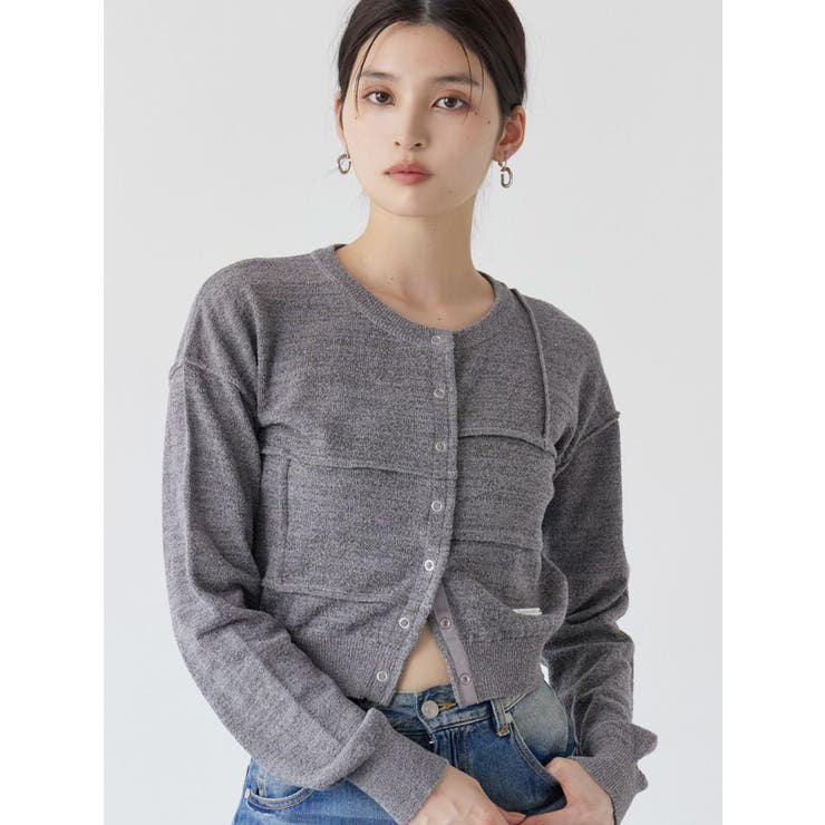 グレー | スウィッチングカーデ | MURUA