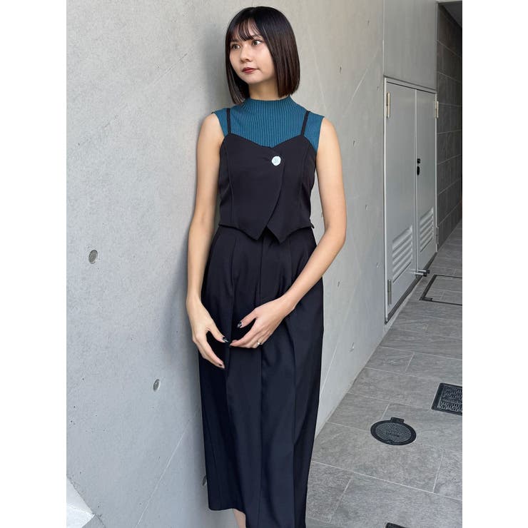 セパレートライクジャンパースカート[品番：MKSW0065216]｜MURUA