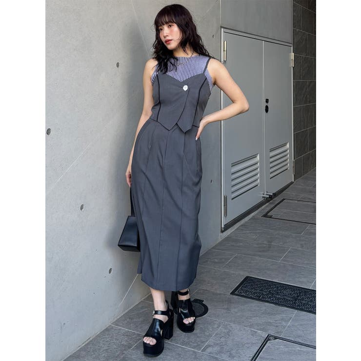 セパレートライクジャンパースカート | MURUA | 詳細画像13 