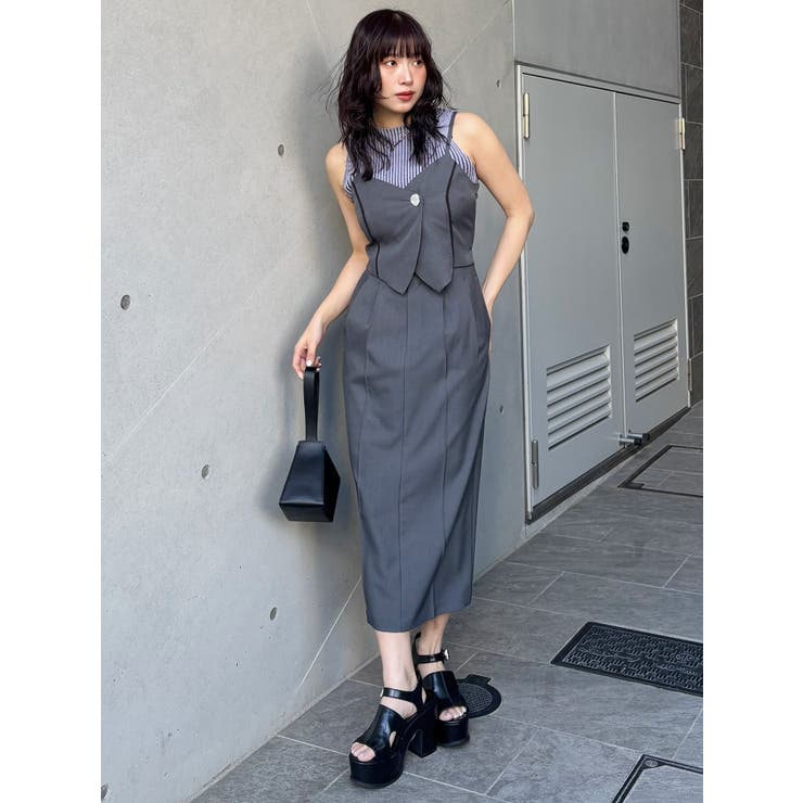 セパレートライクジャンパースカート | MURUA | 詳細画像14 