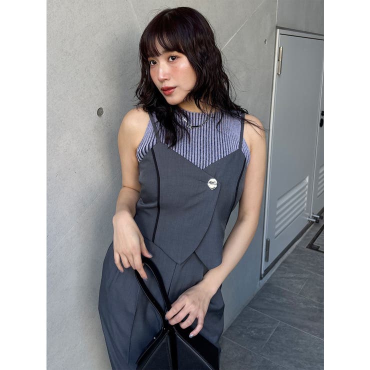 セパレートライクジャンパースカート | MURUA | 詳細画像17 