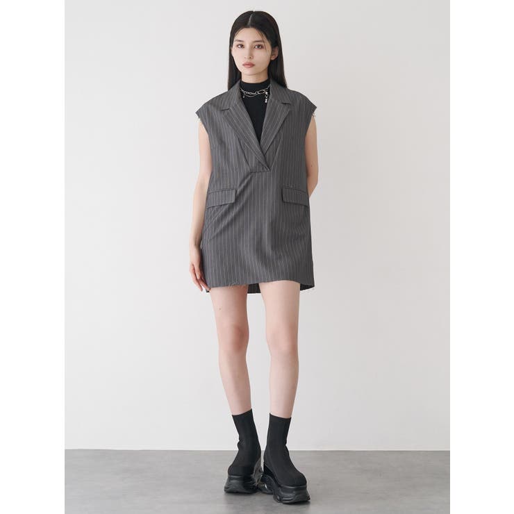 2wayカットオフミニワンピース | MURUA | 詳細画像14 