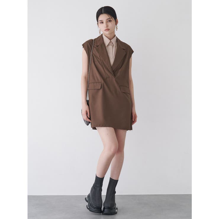 2wayカットオフミニワンピース | MURUA | 詳細画像21 