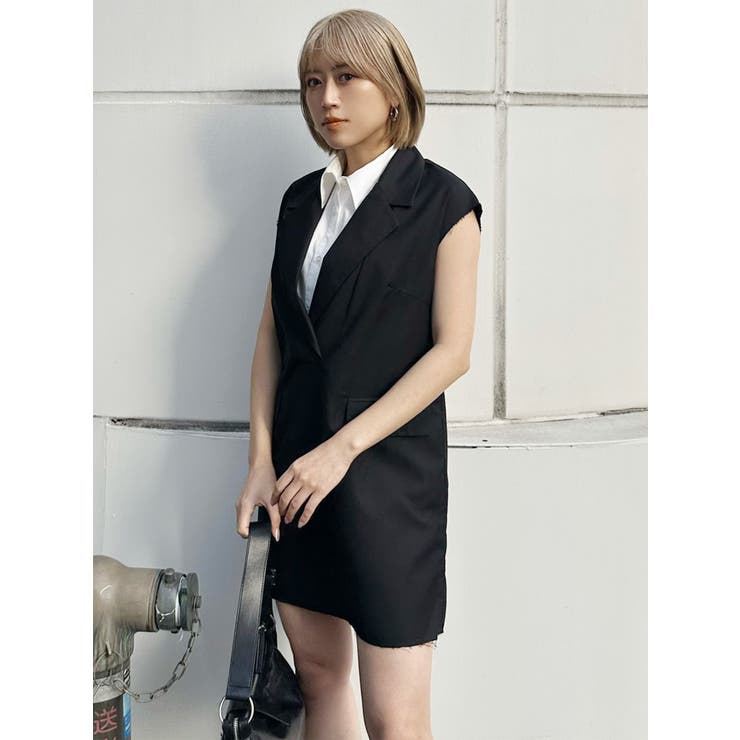 2wayカットオフミニワンピース[品番：MKSW0064464]｜MURUA