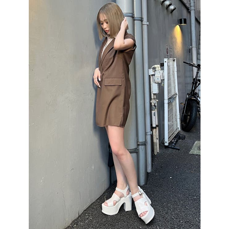 2wayカットオフミニワンピース[品番：MKSW0064464]｜MURUA