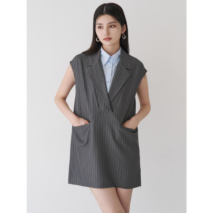 2wayカットオフミニワンピース[品番：MKSW0064464]｜MURUA