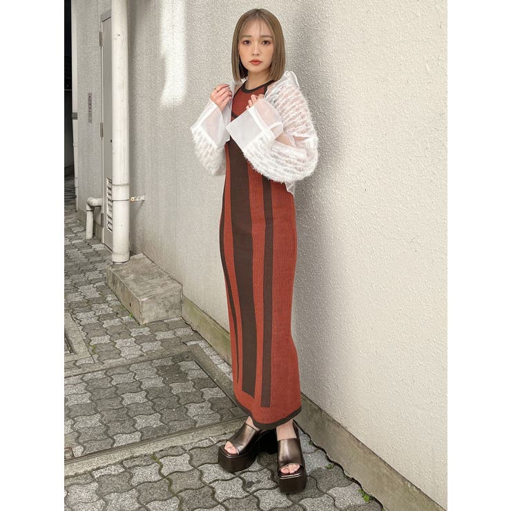 レースクロップド2WAYシアーシャツ | MURUA | 詳細画像17 