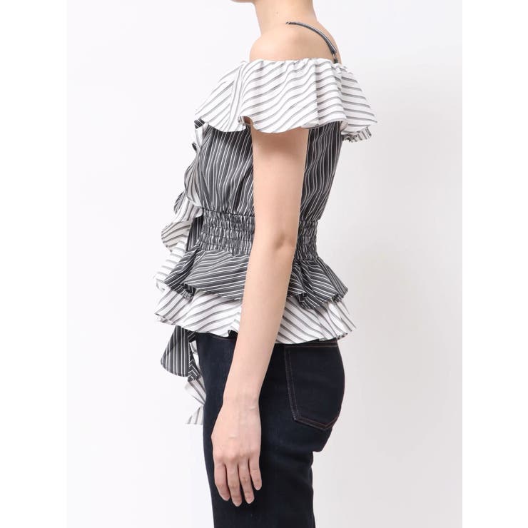 カスケードスウィッチングフリルシャツ | MURUA | 詳細画像13 