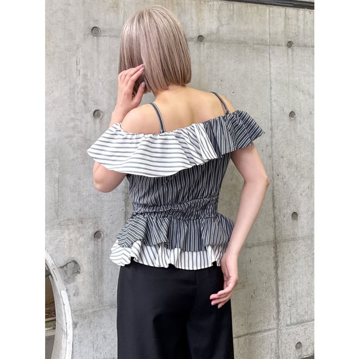 カスケードスウィッチングフリルシャツ | MURUA | 詳細画像7 