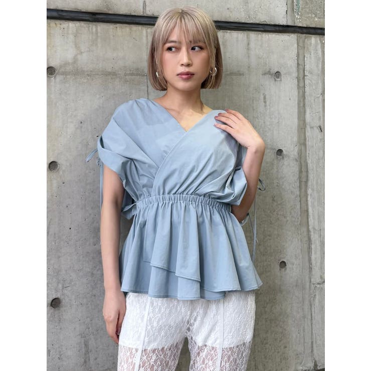 ギャザースリーブブラウス | MURUA | 詳細画像14 