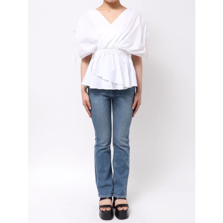 ギャザースリーブブラウス | MURUA | 詳細画像24 