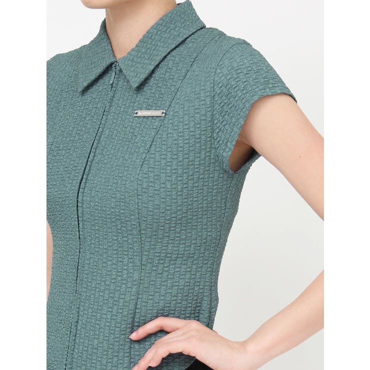 ダブルジップタイトシャツ | MURUA | 詳細画像24 