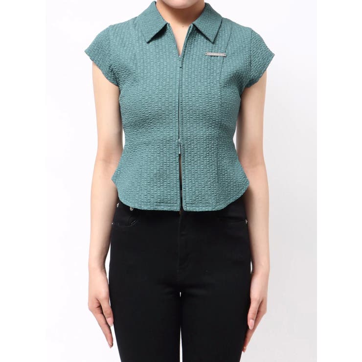 ダブルジップタイトシャツ | MURUA | 詳細画像27 