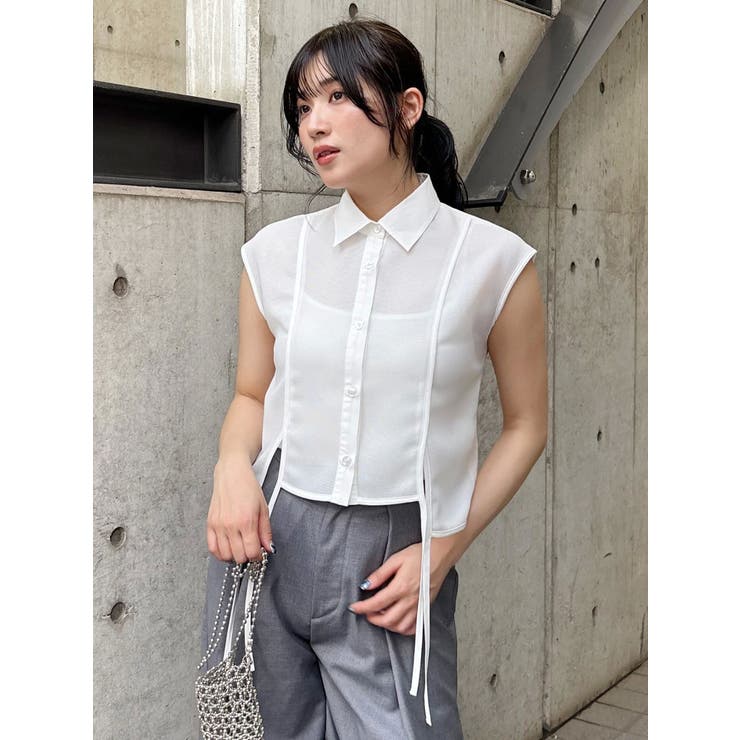 カラミノースリシャツ | MURUA | 詳細画像2 