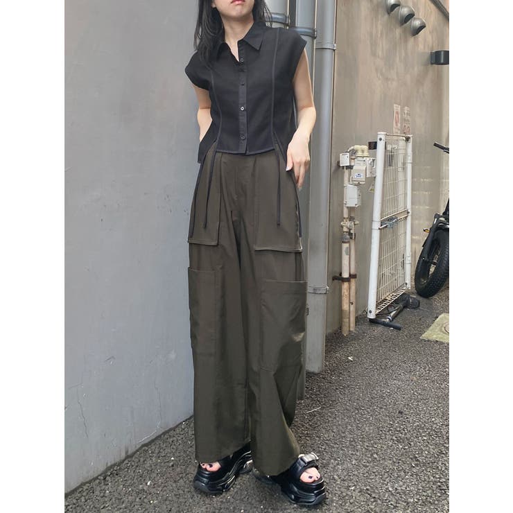 カラミノースリシャツ | MURUA | 詳細画像32 