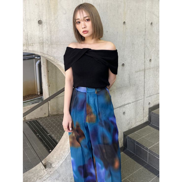 うさと✦ワイドパンツ✦藍染✦美品 うさとの服 麻綿 ワイドパンツ 藍染め usaato ウサト - メルカリ