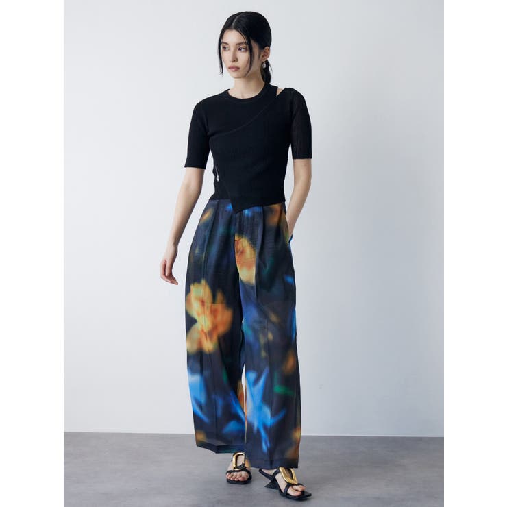 B00805 ムルーアMURUA フラワーハイウエストスキニーパンツ MU2341EW08958_7_l.jpg