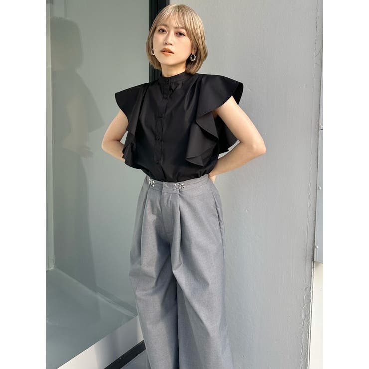 2WAYウエストタックワイドパンツ | MURUA | 詳細画像10 