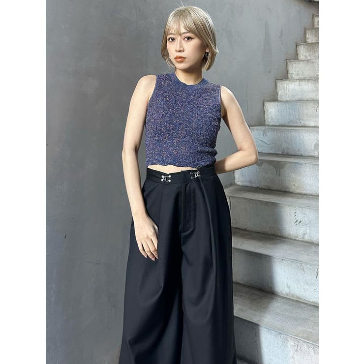 2WAYウエストタックワイドパンツ | MURUA | 詳細画像13 