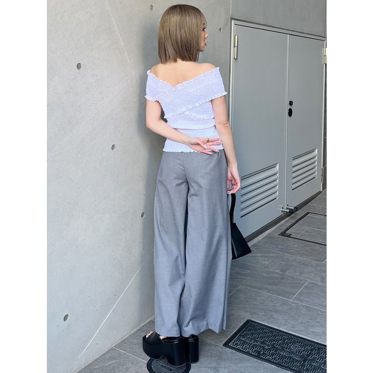 2WAYウエストタックワイドパンツ | MURUA | 詳細画像16 