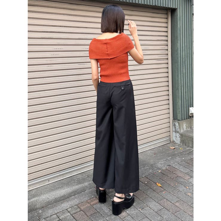 2WAYウエストタックワイドパンツ | MURUA | 詳細画像19 