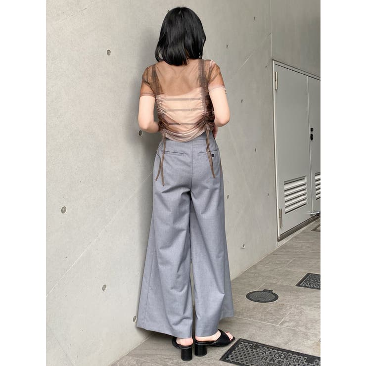 2WAYウエストタックワイドパンツ | MURUA | 詳細画像28 