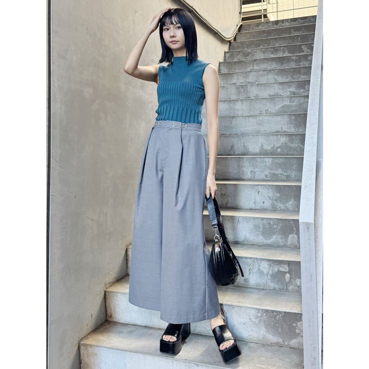 2WAYウエストタックワイドパンツ | MURUA | 詳細画像32 