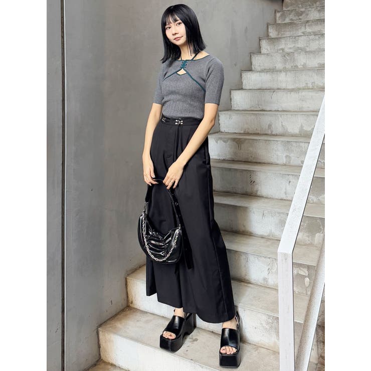 2WAYウエストタックワイドパンツ | MURUA | 詳細画像36 