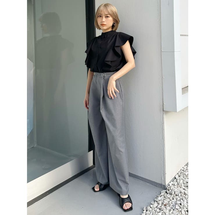 2WAYウエストタックワイドパンツ | MURUA | 詳細画像7 