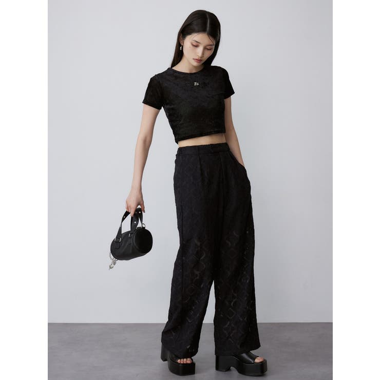 レースシアーパンツ【セットアップ着用可】【WEB限定】 | MURUA | 詳細画像10 