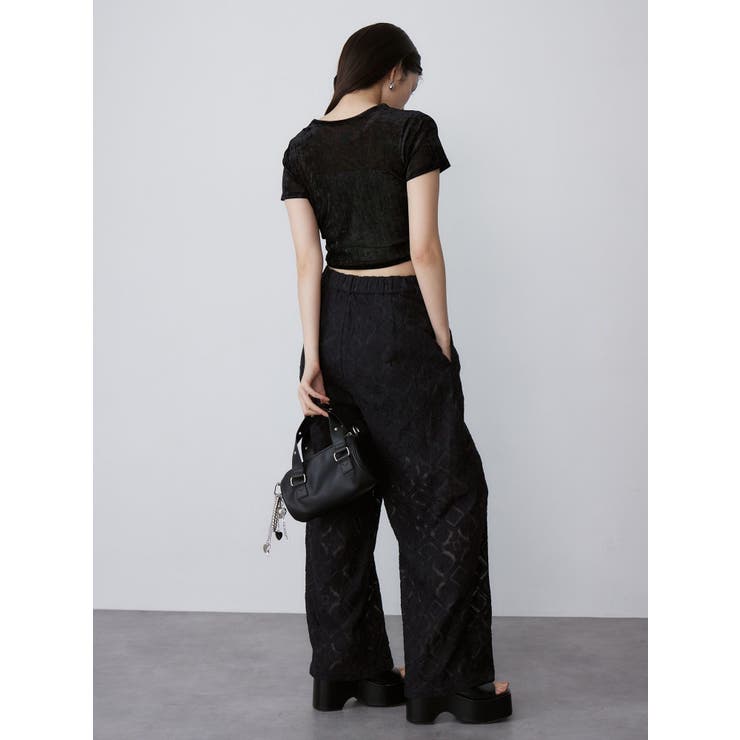 レースシアーパンツ【セットアップ着用可】【WEB限定】 | MURUA | 詳細画像11 