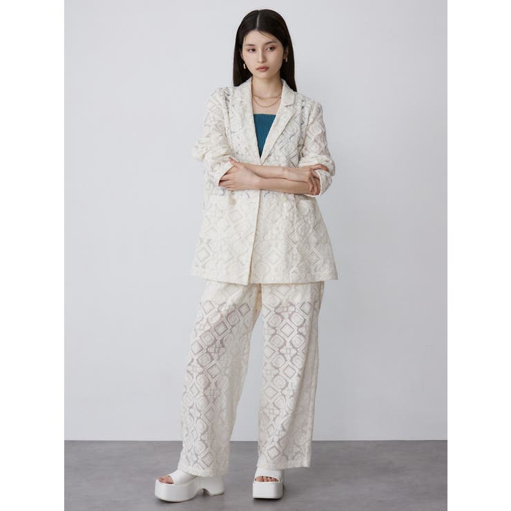 レースシアーパンツ【セットアップ着用可】【WEB限定】 | MURUA | 詳細画像13 