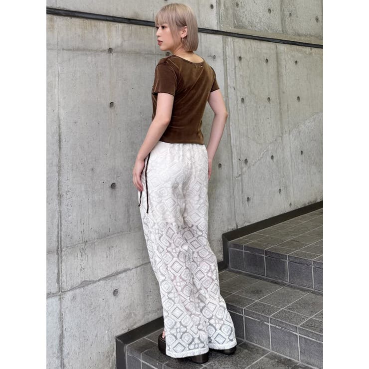 レースシアーパンツ【セットアップ着用可】【WEB限定】 | MURUA | 詳細画像26 