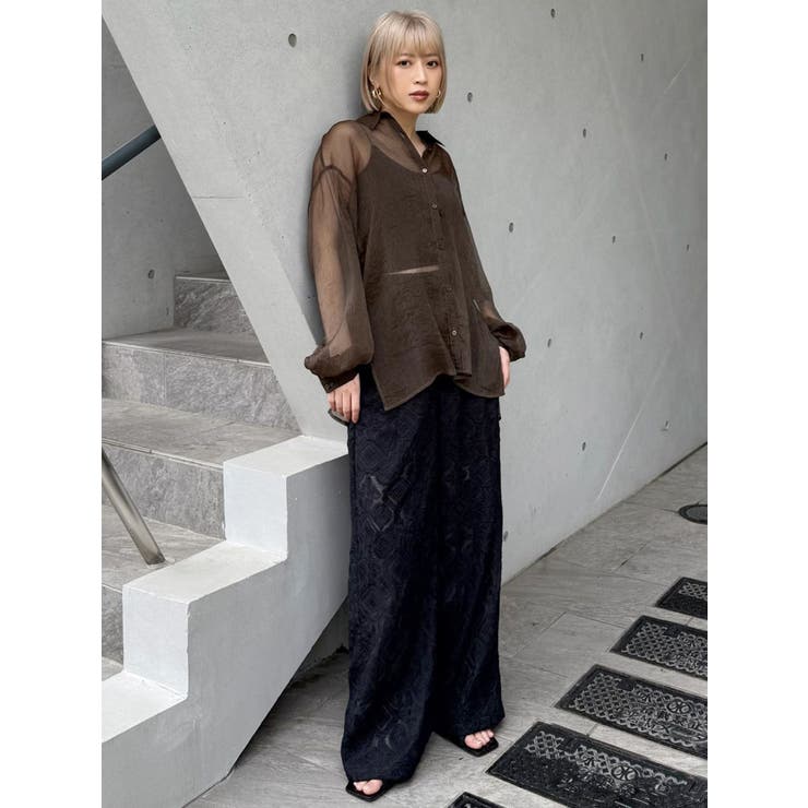 レースシアーパンツ【セットアップ着用可】【WEB限定】 | MURUA | 詳細画像32 